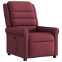 Sillón reclinable eléctrico tela rojo tinto von , Sessel - Ref: Foro24-3303297, Preis: 238,02 €, Rabatt: %