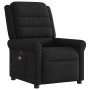 Sillón reclinable de masaje eléctrico tela negro by , Armchairs - Ref: Foro24-3303306, Price: 272,78 €, Discount: %