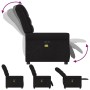 Sillón reclinable de masaje eléctrico tela negro by , Armchairs - Ref: Foro24-3303306, Price: 272,78 €, Discount: %