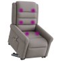 Sillón reclinable de masaje elevable tela gris taupé von , Sessel - Ref: Foro24-3303331, Preis: 282,86 €, Rabatt: %