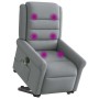 Sillón de masaje eléctrico reclinable elevable tela gris claro by , Armchairs - Ref: Foro24-3303344, Price: 326,69 €, Discoun...