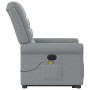 Sillón de masaje eléctrico reclinable elevable tela gris claro by , Armchairs - Ref: Foro24-3303344, Price: 326,69 €, Discoun...