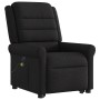 Sillón de masaje eléctrico reclinable elevable tela negro by , Armchairs - Ref: Foro24-3303346, Price: 339,37 €, Discount: %