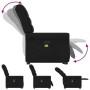 Sillón de masaje eléctrico reclinable elevable tela negro by , Armchairs - Ref: Foro24-3303346, Price: 339,37 €, Discount: %