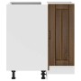 Mueble bajo esquinero de cocina Lucca marrón roble von , Küchenschränke - Ref: Foro24-853754, Preis: 105,60 €, Rabatt: %