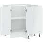 Mueble bajo esquina de cocina Lucca alto brillo blanco von , Küchenschränke - Ref: Foro24-853749, Preis: 120,60 €, Rabatt: %
