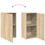 Armario de madera de ingeniería roble sonoma 50x45x103,5 cm von , Schließfächer und Lagerschränke - Ref: Foro24-859044, Preis...