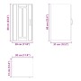 Armario de pared de cocina Lucca roble ahumado von , Küchenschränke - Ref: Foro24-853782, Preis: 48,46 €, Rabatt: %
