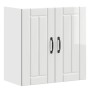 Armario de pared de cocina Lucca blanca de alto brillo de , Armarios de cocina - Ref: Foro24-853819, Precio: 63,10 €, Descuen...