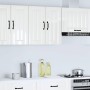 Armario de pared de cocina Lucca blanca de alto brillo de , Armarios de cocina - Ref: Foro24-853819, Precio: 63,10 €, Descuen...