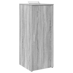 Armario de madera ingeniería gris sonoma 40x45x103,5 cm by , Lockers and storage cabinets - Ref: Foro24-859038, Price: 78,35 ...