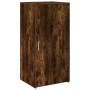 Armario de madera de ingeniería roble ahumado 50x45x103,5 cm von , Schließfächer und Lagerschränke - Ref: Foro24-859046, Prei...