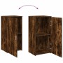 Armario de madera de ingeniería roble ahumado 50x45x103,5 cm von , Schließfächer und Lagerschränke - Ref: Foro24-859046, Prei...