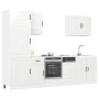 Mueble cocina Kalmar blanco de alto brillo 7 pzas von , Küchenschränke - Ref: Foro24-3314763, Preis: 643,55 €, Rabatt: %