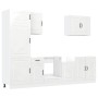 Mueble cocina Kalmar blanco de alto brillo 7 pzas von , Küchenschränke - Ref: Foro24-3314763, Preis: 643,55 €, Rabatt: %