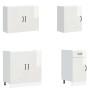 Mueble cocina Kalmar blanco de alto brillo 7 pzas von , Küchenschränke - Ref: Foro24-3314763, Preis: 643,55 €, Rabatt: %