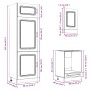 Mueble de cocina Kalmar blanco 7 piezas madera contrachapada von , Küchenschränke - Ref: Foro24-3314761, Preis: 578,68 €, Rab...