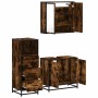 Set de muebles baño 3 pzas madera contrachapada roble ahumado von , Badezimmermöbel - Ref: Foro24-3301007, Preis: 214,17 €, R...