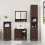 Set de muebles baño 3 pzas madera contrachapada roble marrón von , Badezimmermöbel - Ref: Foro24-3300999, Preis: 225,42 €, Ra...