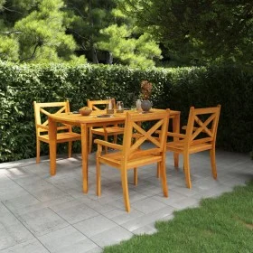 Gartenset 5-teilig Massivholz Akazie von vidaXL, Gartensets - Ref: Foro24-3058003, Preis: 479,40 €, Rabatt: %