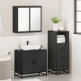 Juego de muebles de baño 3 pzas madera contrachapada negro von , Badezimmermöbel - Ref: Foro24-3301005, Preis: 236,02 €, Raba...