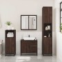 Set de muebles baño 3 pzas madera contrachapada roble marrón by , Bathroom furniture - Ref: Foro24-3300959, Price: 228,10 €, ...