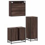 Set de muebles baño 3 pzas madera contrachapada roble marrón von , Badezimmermöbel - Ref: Foro24-3301039, Preis: 220,53 €, Ra...