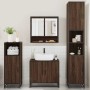 Set de muebles baño 4 pzas madera contrachapada roble marrón von , Badezimmermöbel - Ref: Foro24-3301219, Preis: 331,81 €, Ra...