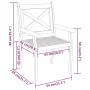 Juego de comedor de jardín 5 piezas madera maciza de acacia by vidaXL, Garden sets - Ref: Foro24-3058003, Price: 484,80 €, Di...