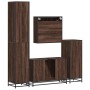Set de muebles baño 4 pzas madera contrachapada roble marrón von , Badezimmermöbel - Ref: Foro24-3301194, Preis: 393,41 €, Ra...