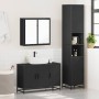 Juego de muebles de baño 3 pzas madera contrachapada negro von , Badezimmermöbel - Ref: Foro24-3301070, Preis: 319,06 €, Raba...