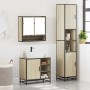 Set de muebles de baño 3 pzas madera contrachapada roble Sonoma von , Badezimmermöbel - Ref: Foro24-3301116, Preis: 289,95 €,...