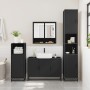 Juego de muebles de baño 3 pzas madera contrachapada negro von , Badezimmermöbel - Ref: Foro24-3301100, Preis: 320,25 €, Raba...