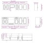 Mueble cocina Kalmar gris hormigón 8 pzas madera contrachapada by , Kitchen cabinets - Ref: Foro24-3314825, Price: 571,13 €, ...
