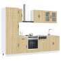 Mueble cocina Kalmar roble sonoma 8 pzas madera contrachapada von , Küchenschränke - Ref: Foro24-3314794, Preis: 609,51 €, Ra...