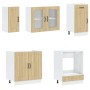 Mueble cocina Kalmar roble sonoma 8 pzas madera contrachapada von , Küchenschränke - Ref: Foro24-3314794, Preis: 609,51 €, Ra...