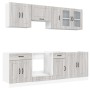 Mueble cocina Kalmar sonoma gris 8 pzas madera contrachapada von , Küchenschränke - Ref: Foro24-3314827, Preis: 563,75 €, Rab...