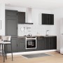 Mueble de cocina Kalmar negra 7 piezas madera contrachapada von , Küchenschränke - Ref: Foro24-3314782, Preis: 644,87 €, Raba...