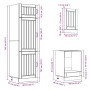Mueble cocina Kalmar gris hormigón 7 pzas madera contrachapada von , Küchenschränke - Ref: Foro24-3314775, Preis: 584,04 €, R...