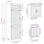 Mueble cocina Kalmar roble ahumado 8 pzas madera contrachapada von , Küchenschränke - Ref: Foro24-3314806, Preis: 634,11 €, R...