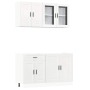 Mueble cocina Kalmar blanco de alto brillo 4 pzas von , Küchenschränke - Ref: Foro24-3314873, Preis: 321,70 €, Rabatt: %