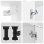 Mueble cocina Kalmar blanco de alto brillo 4 pzas von , Küchenschränke - Ref: Foro24-3314873, Preis: 321,70 €, Rabatt: %