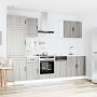 Mueble cocina Kalmar sonoma gris 7 pzas madera contrachapada von , Küchenschränke - Ref: Foro24-3314777, Preis: 575,14 €, Rab...