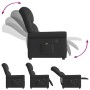 Sillón reclinable de masaje eléctrico negro brillante by , Armchairs - Ref: Foro24-3303416, Price: 239,00 €, Discount: %