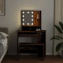 Juego de tocador con LED madera contrachapada madera vieja von , Schlafzimmerkommoden - Ref: Foro24-3329185, Preis: 136,17 €,...