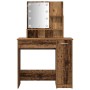 Juego de tocador con LED madera contrachapada madera vieja von , Schlafzimmerkommoden - Ref: Foro24-3329185, Preis: 136,17 €,...