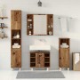 Juego de muebles de baño 4 piezas madera ingeniería envejecida von , Badezimmermöbel - Ref: Foro24-3328557, Preis: 285,37 €, ...