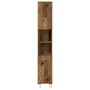 Juego de muebles de baño 4 piezas madera ingeniería envejecida von , Badezimmermöbel - Ref: Foro24-3328557, Preis: 285,37 €, ...