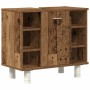Juego de muebles de baño 4 piezas madera ingeniería envejecida von , Badezimmermöbel - Ref: Foro24-3328557, Preis: 285,37 €, ...