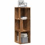Mueble esquina madera contrachapada madera antigua 33x33x100 cm von , Schließfächer und Lagerschränke - Ref: Foro24-856720, P...